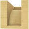 Ekena Millwork 4"W x 8"D x 4"H Wide Yorktown Rough Cedar Woodgrain TimberThane Corbel, Primed Tan CORUR04X08X04YORRCPR - alternate 6